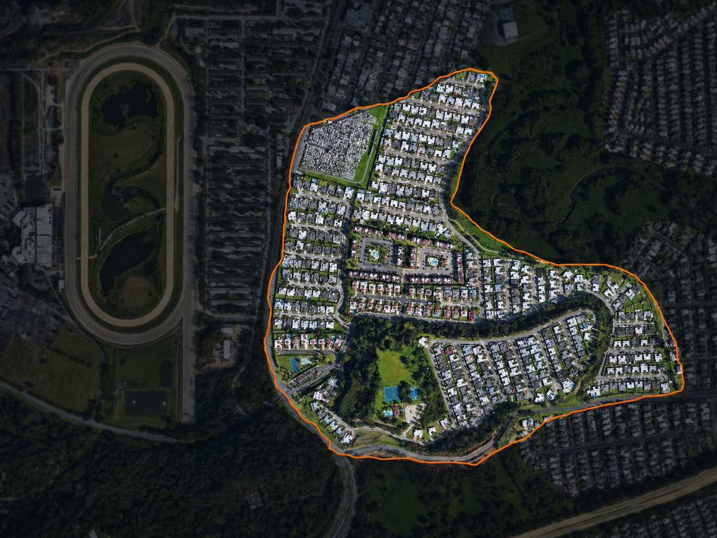 Mapa visual de Ciudad Jardín en Canóvanas